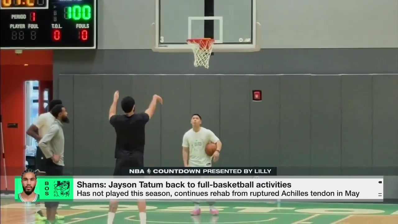 澳门新葡京线上平台-Shams：塔图姆已全程参与5v5对抗训练 何时复出完全尊重本人意愿